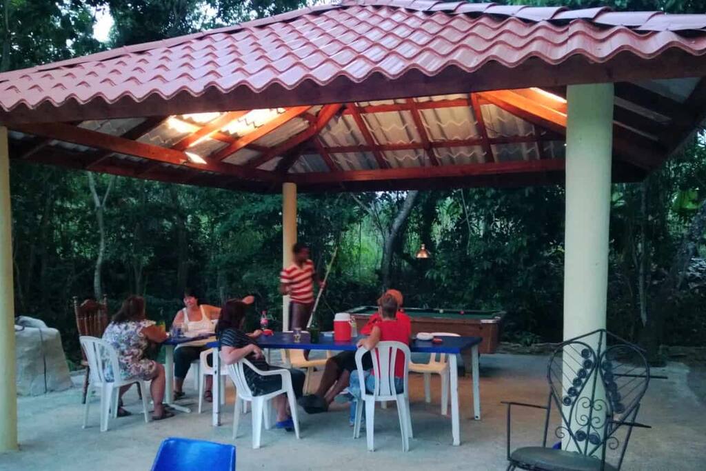 The breakfast restaurant