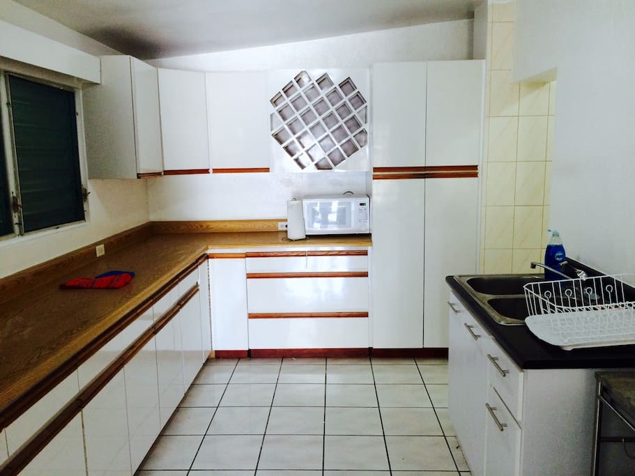 Very large kitchen