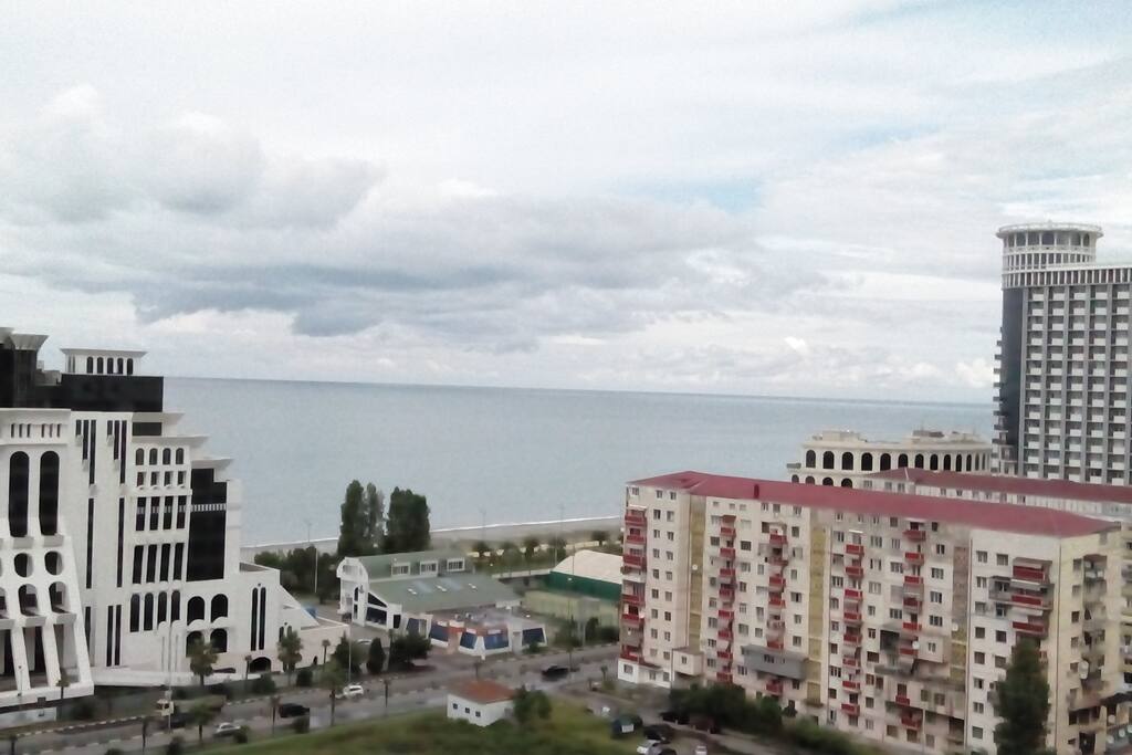 Вид с балкона