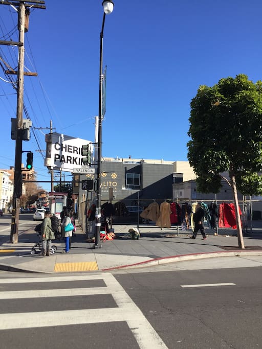 Photo of Valencia Street in Mission District