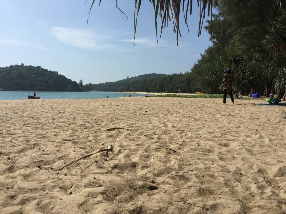 Beautiful beaches very close