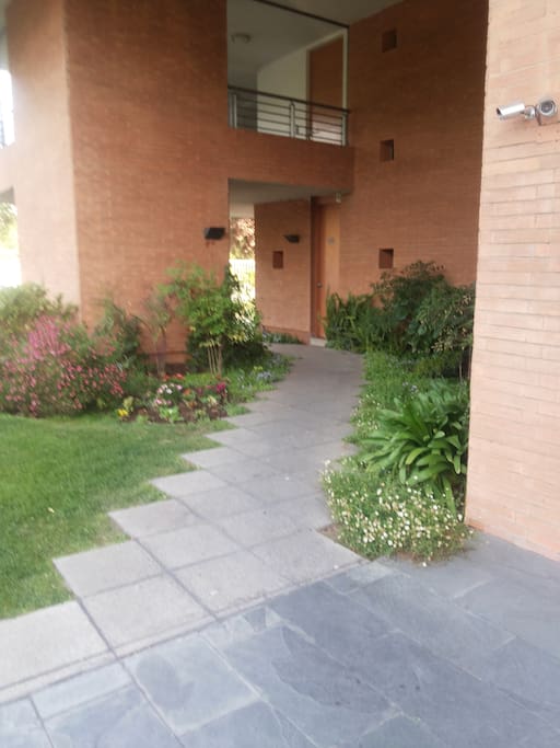 entrada exterior