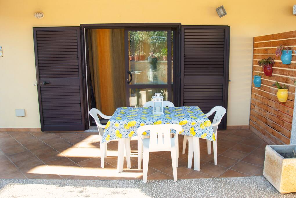 Portico porta finestra ingresso
