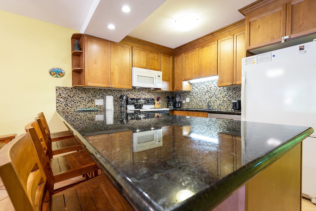 Fully remodeled and equipped kitchen