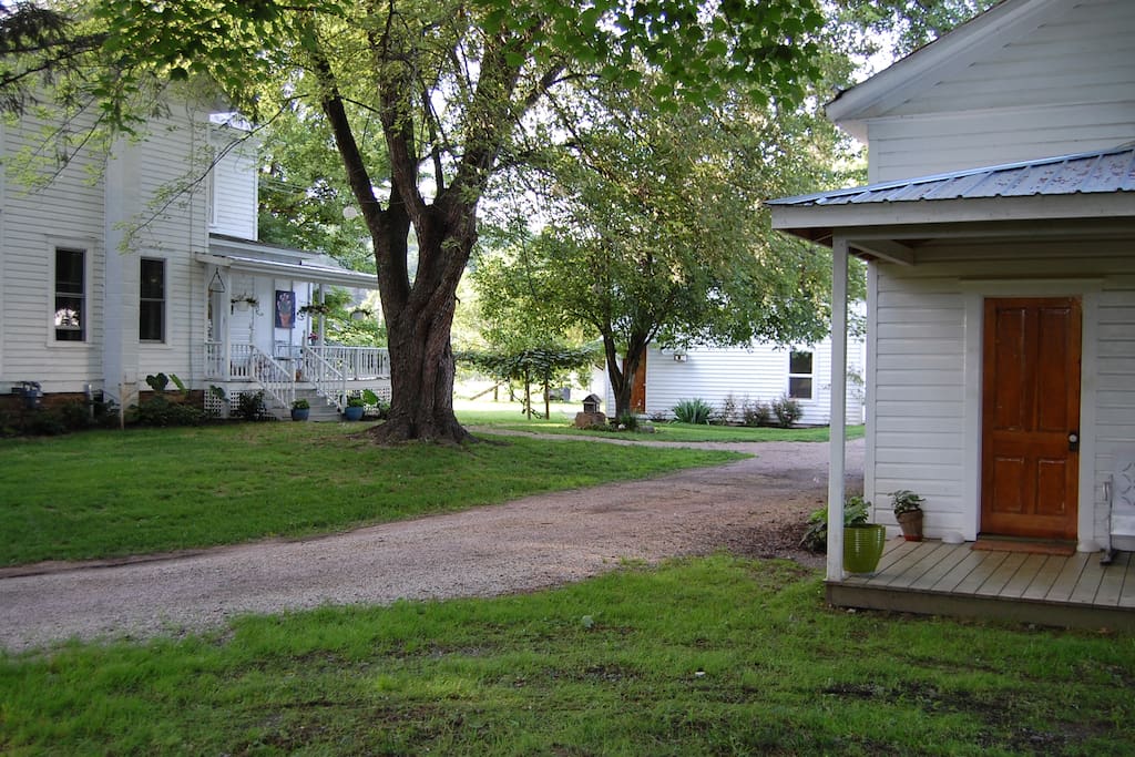 Another view of the Inn at Abbott Farm compound.