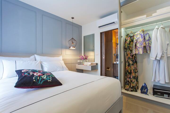 เตียงขนาดคิงไซส์สบาย