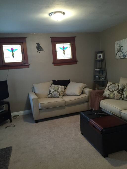Shared living room.