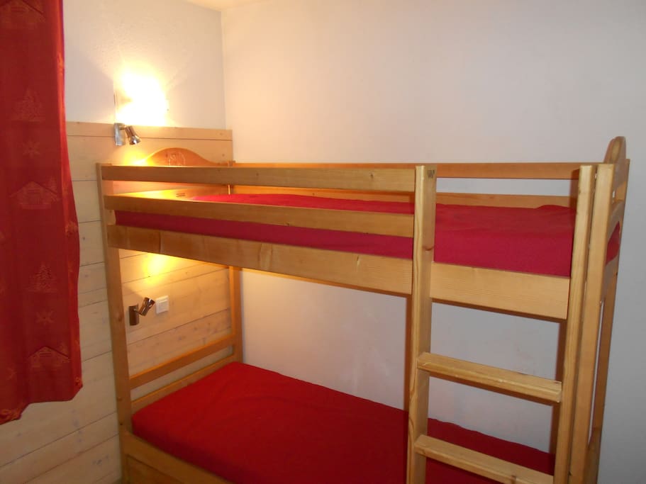 Chambre 2 avec 3 couchages