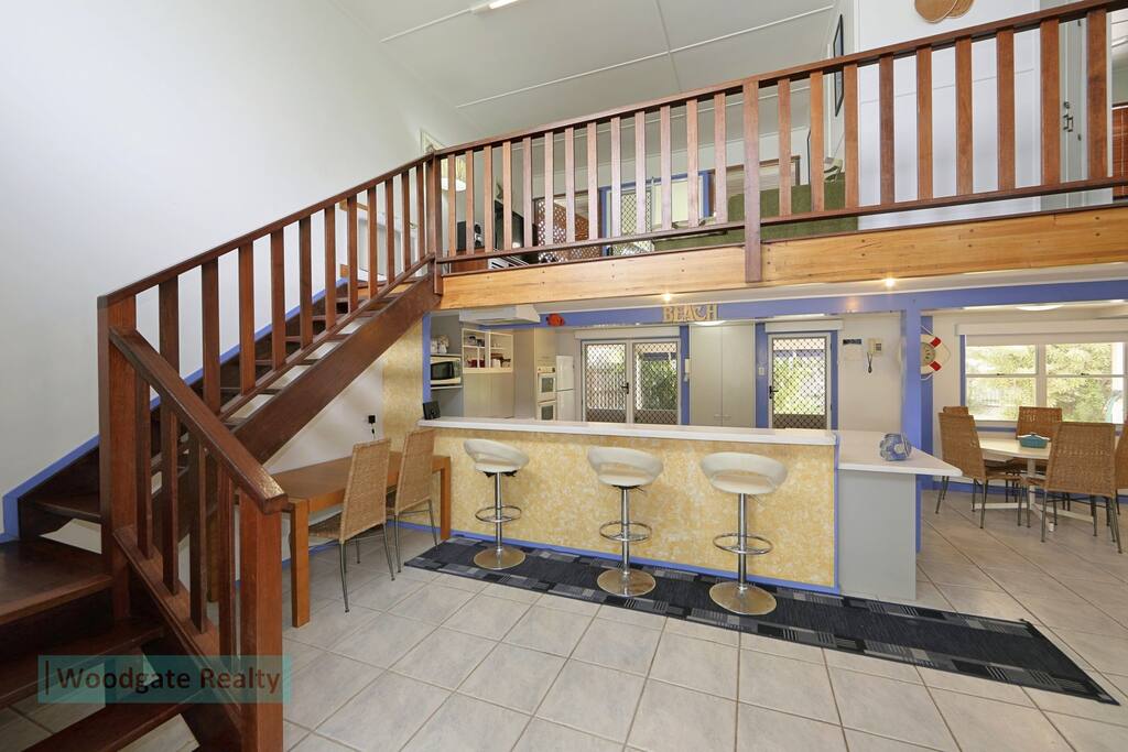 The stunning entrance to "Family Tides"
