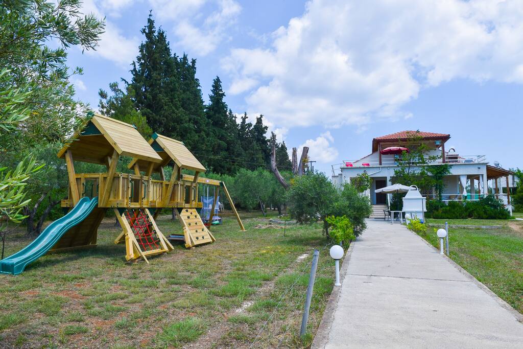 playground, barbeque, garden