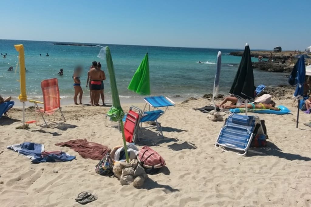Spiaggia del frascone a 200 metri da casa