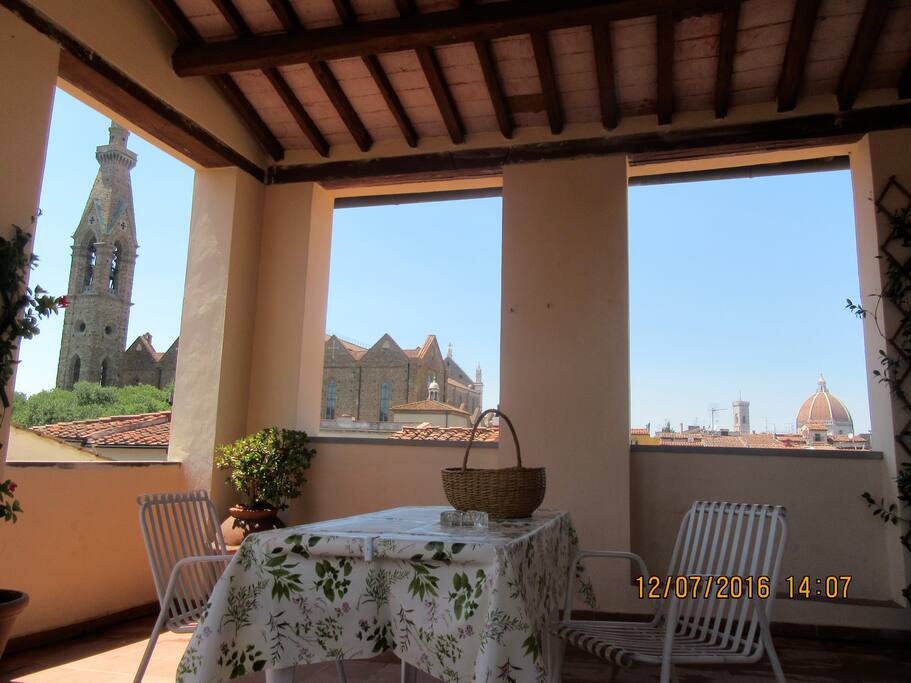 Terrazza privata panoramica