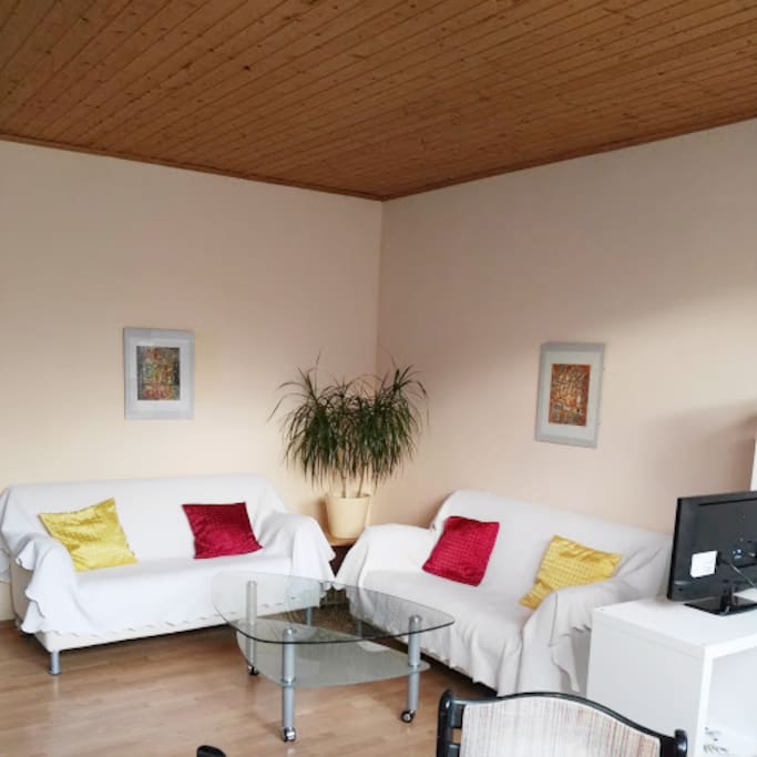Sitzecke im Wohnzimmer