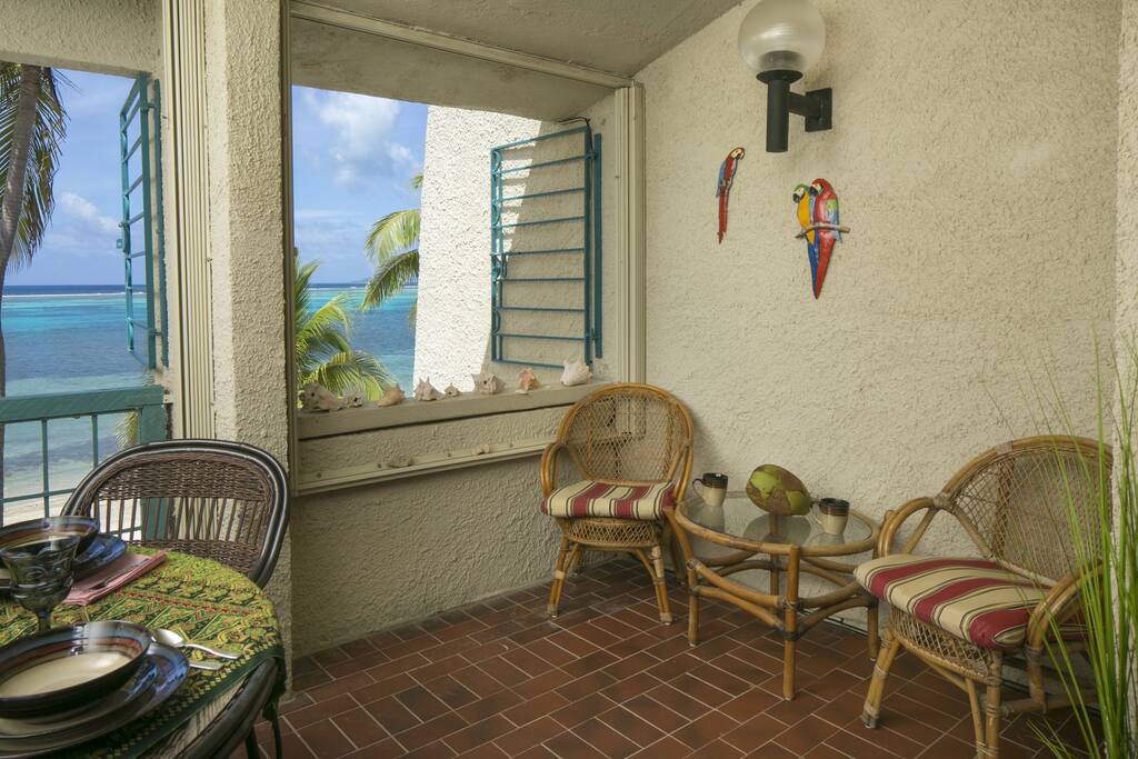 A quiet spot to read a good book and enjoy the breeze