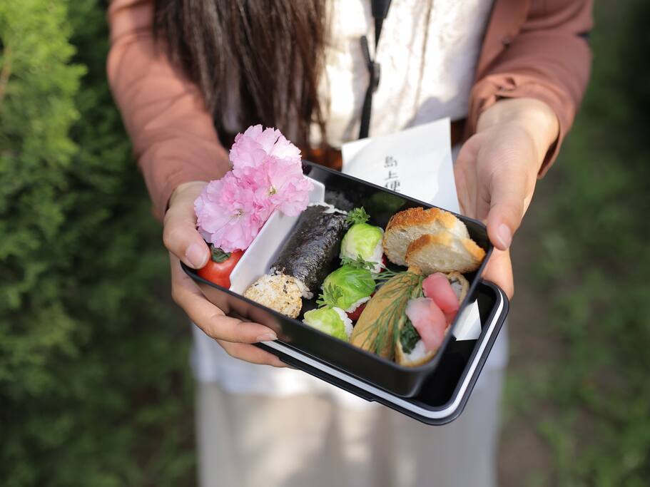 我抓住了樱花的尾巴 把它装进了便当盒里 上海旅游攻略 尽在airbnb爱彼迎