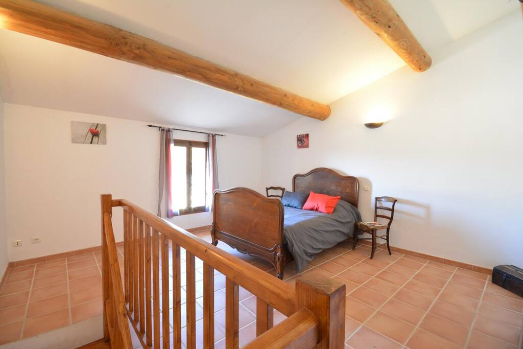 Chambre en mezzanine