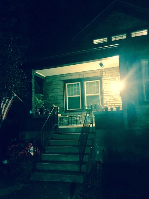 Front porch sitting at its finest.