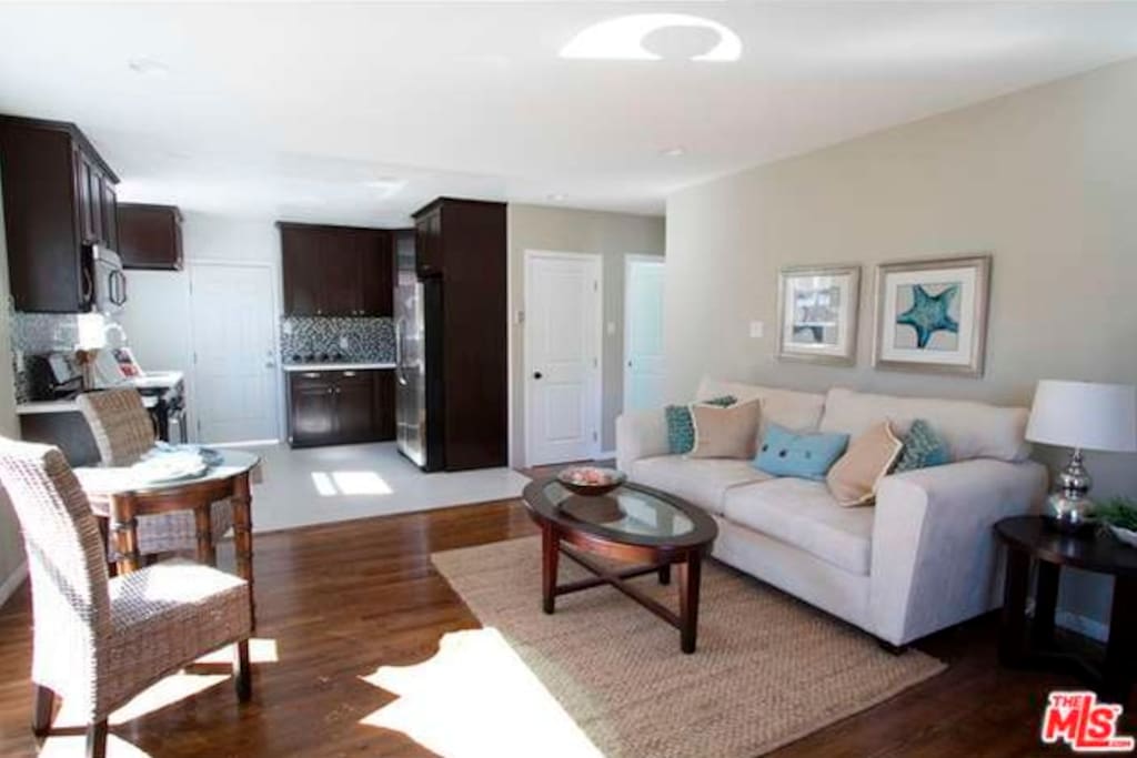 Open and spacious living room
