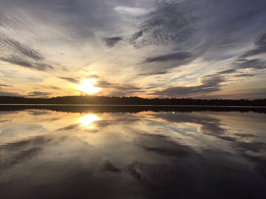 The most stunning sunsets, ones you only see in pictures, here they are a regular thing, you can take your own pictures!!