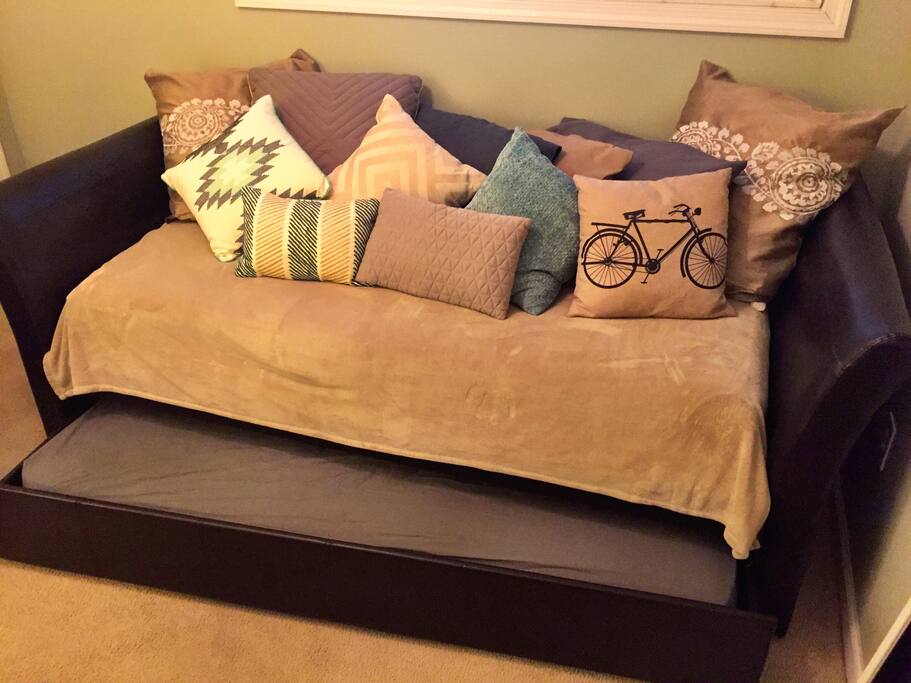 Trundle bed available