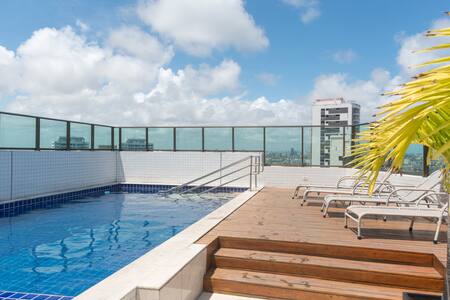 Novíssimo Flat na melhor localização de Boa Viagem