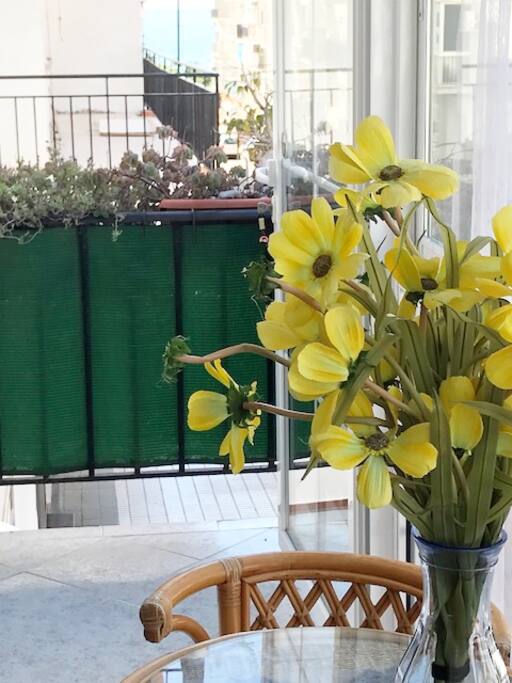 Bright and airy, leading to terrace