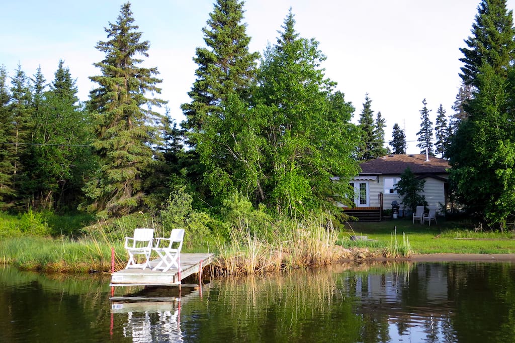 Lakefront Cabin on Clearsand Beach - Cabins for Rent in ...