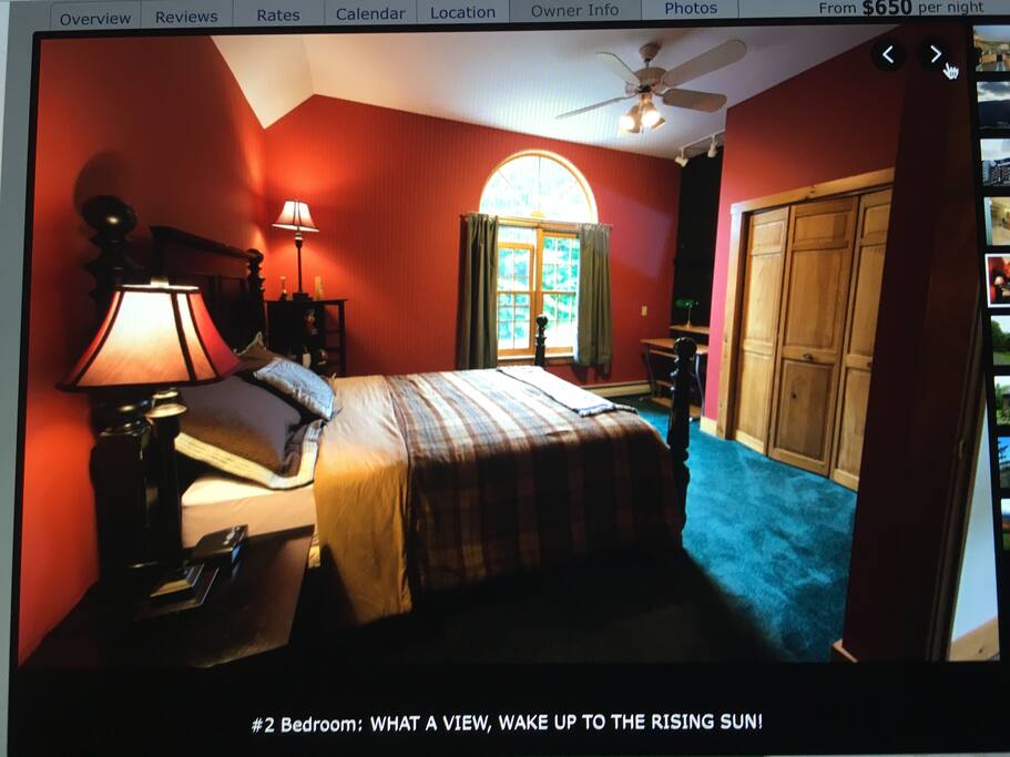 Upstairs bedroom