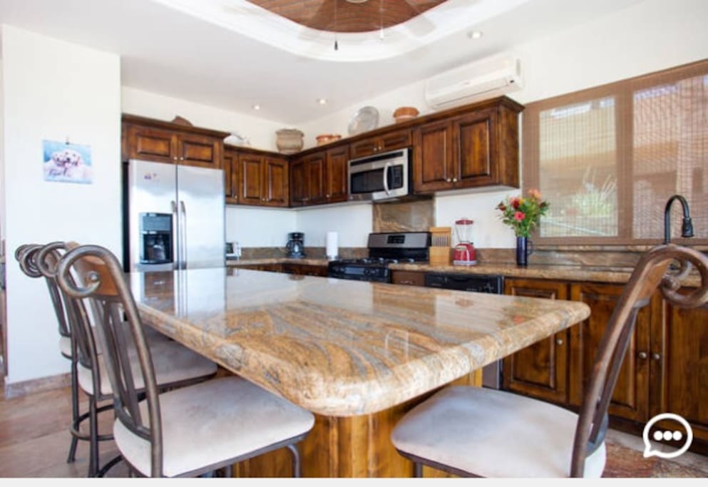 Fully appointed kitchen