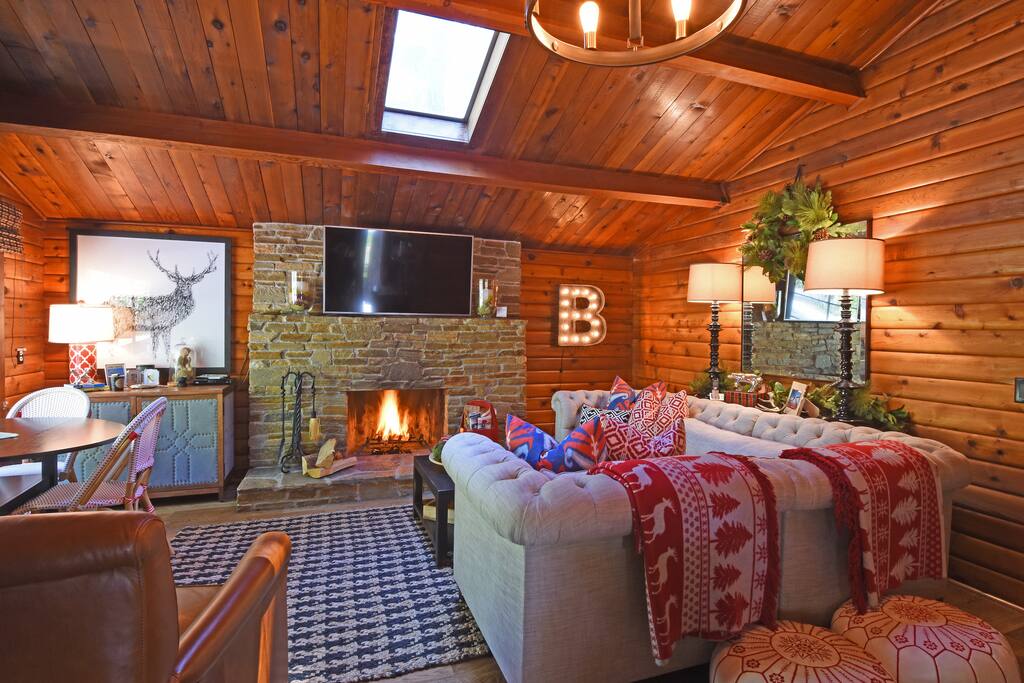 Gas firepace (2017) , SMART TV
