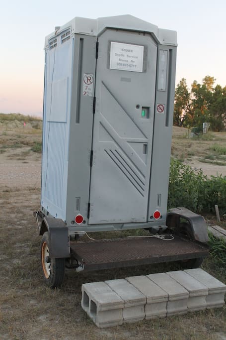 Portable Potty provided