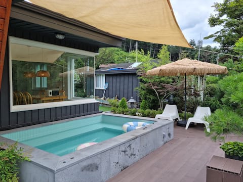 [Chaeine] Free heated swimming pool, free campfire and barbecue, Sudong Valley, Bukhan River trip, 4