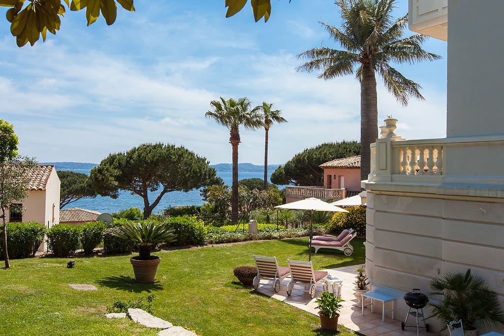 Blick auf den Golf von St. Tropez