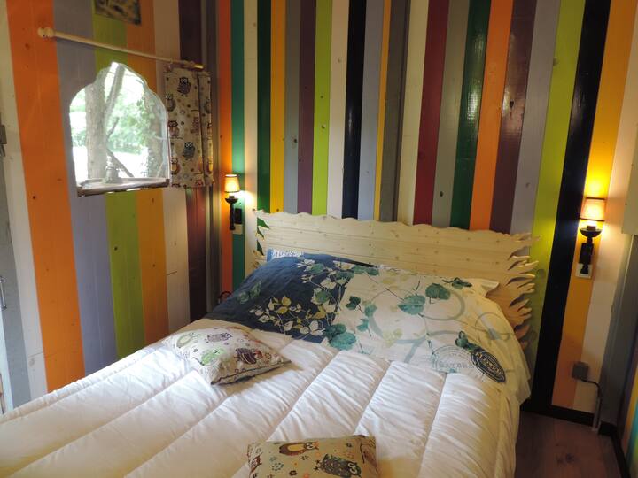 Sweet bed from the Fairy Cabin