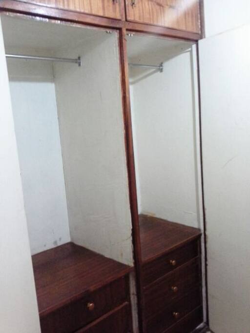Spacious closet
