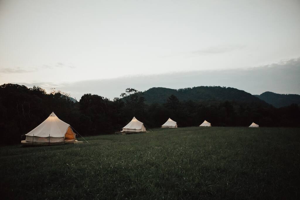 Evening At Paint Rock Farm