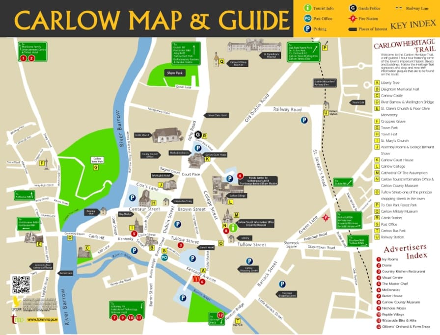 carlow town map1