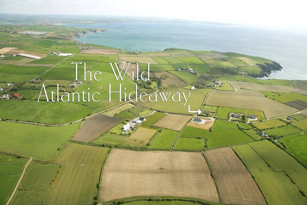 Aerial view of our location