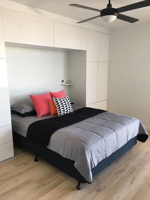 Spacious bedroom