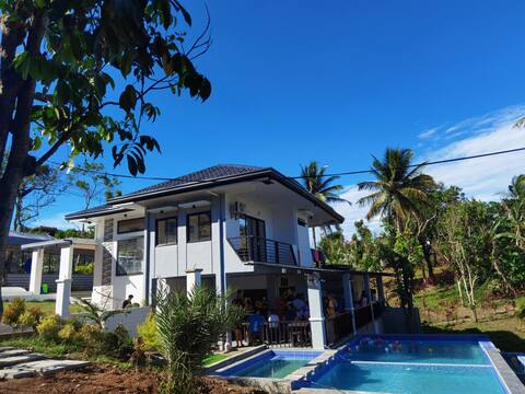 A modern Farm House with pool