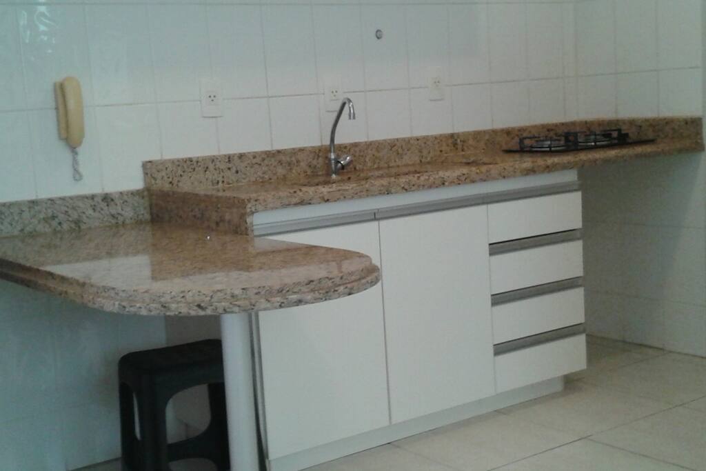 Cozinha com utensilios
