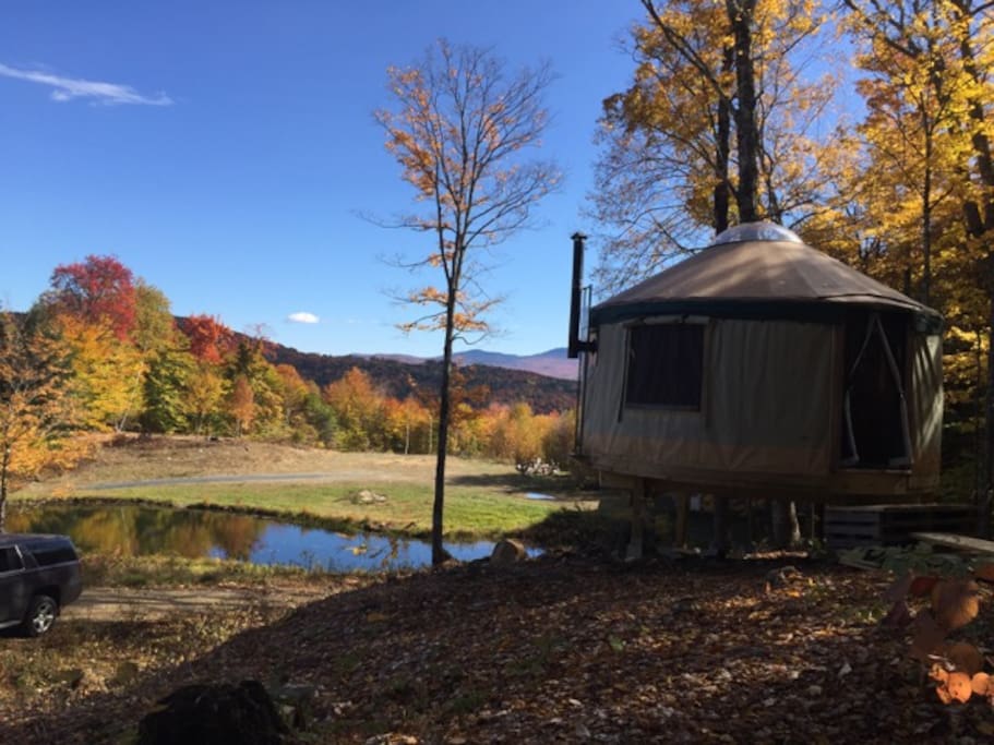 Fall View Before deck was added.