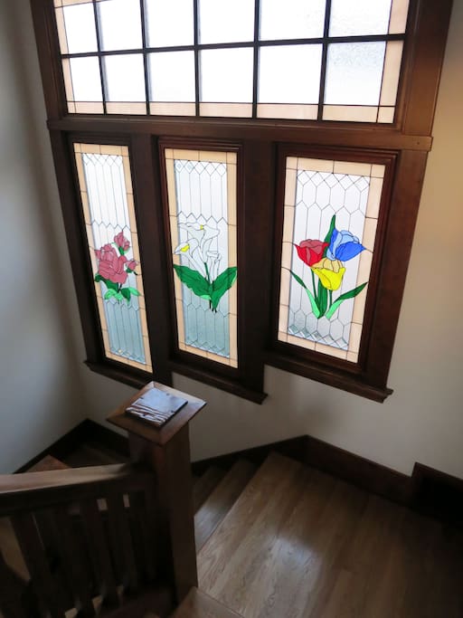 Lots of beautiful details in our 1908 house.