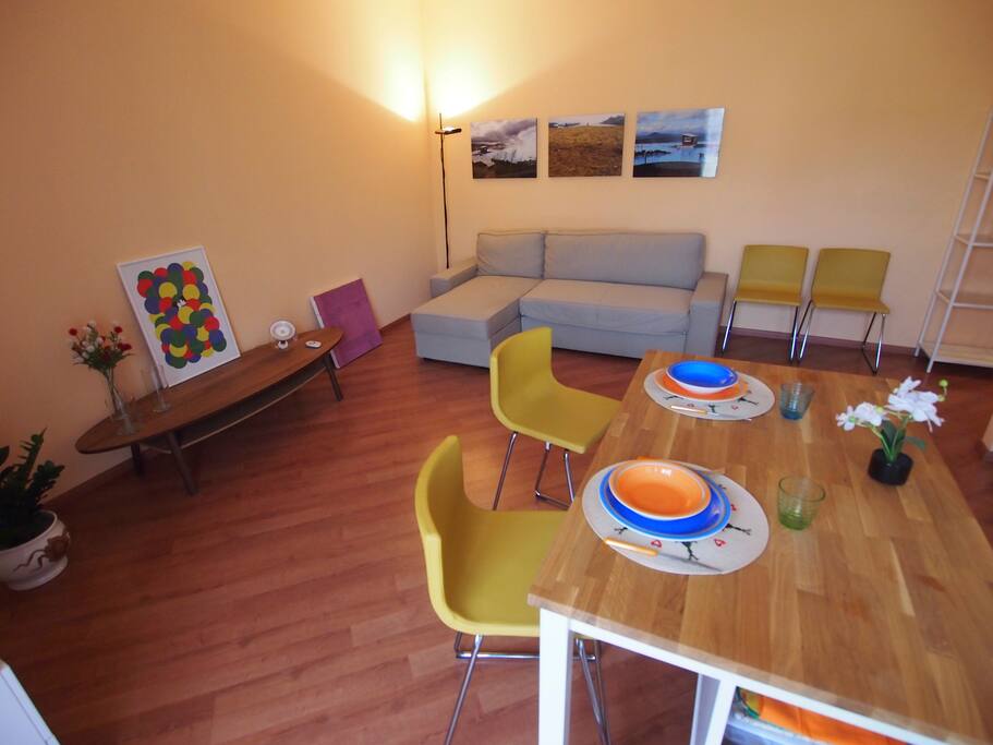 enjoy a typical italian meal on our charming kitchen island !