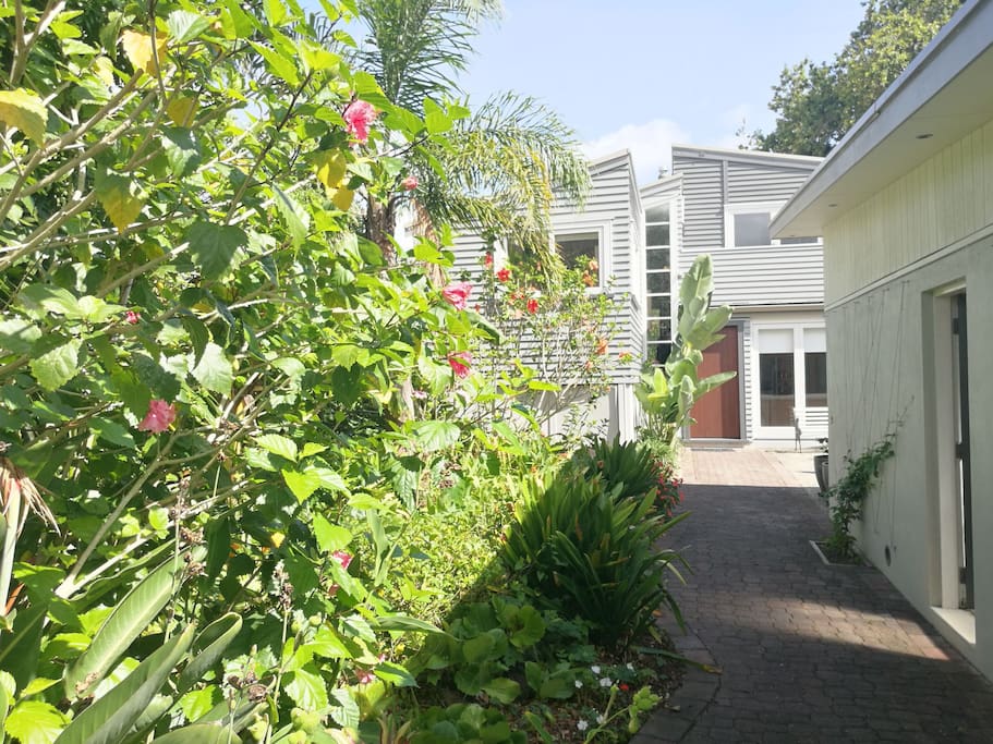 Front view of house