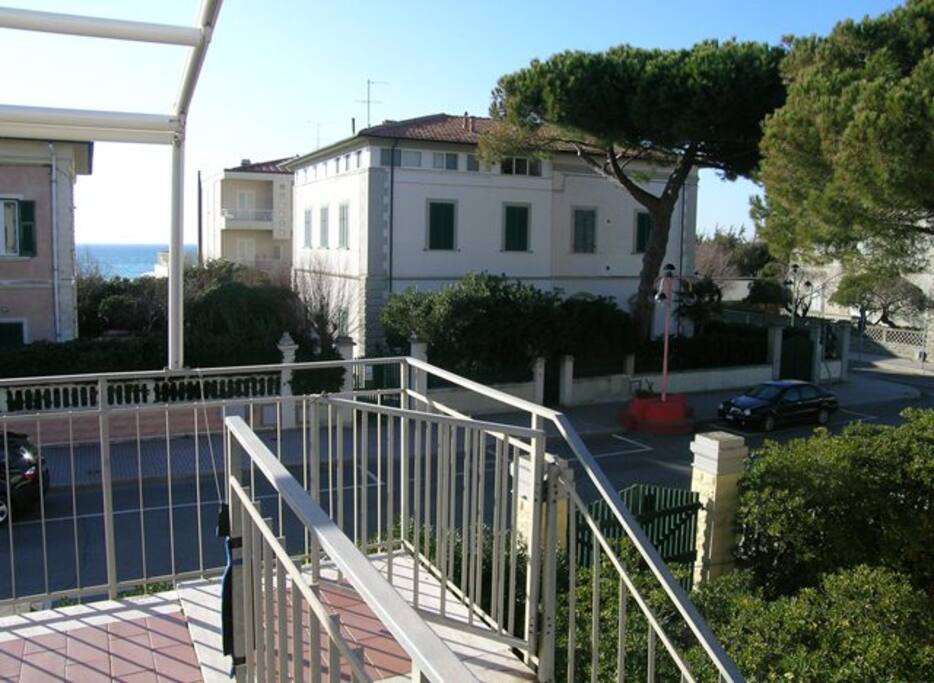 vista dalla terrazza