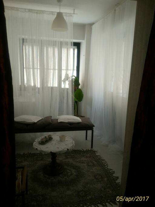 Soggiorno - Veranda. Spazio comune per ospiti