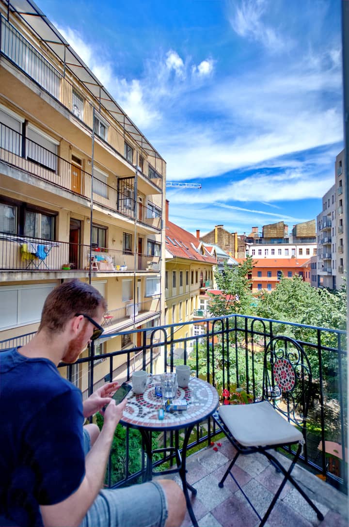 Rental unit in Budapest · ★4.88 · 1 bedroom · 1 bed · 2 shared baths