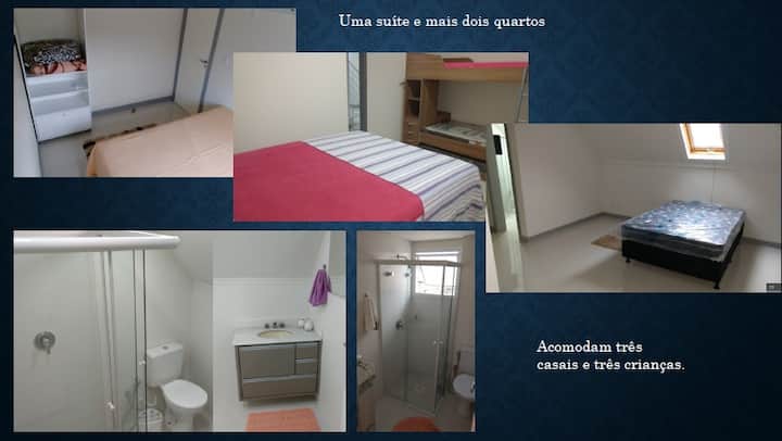 Vyumba 3 vya kulala, chumba kimoja kikuu cha kulala