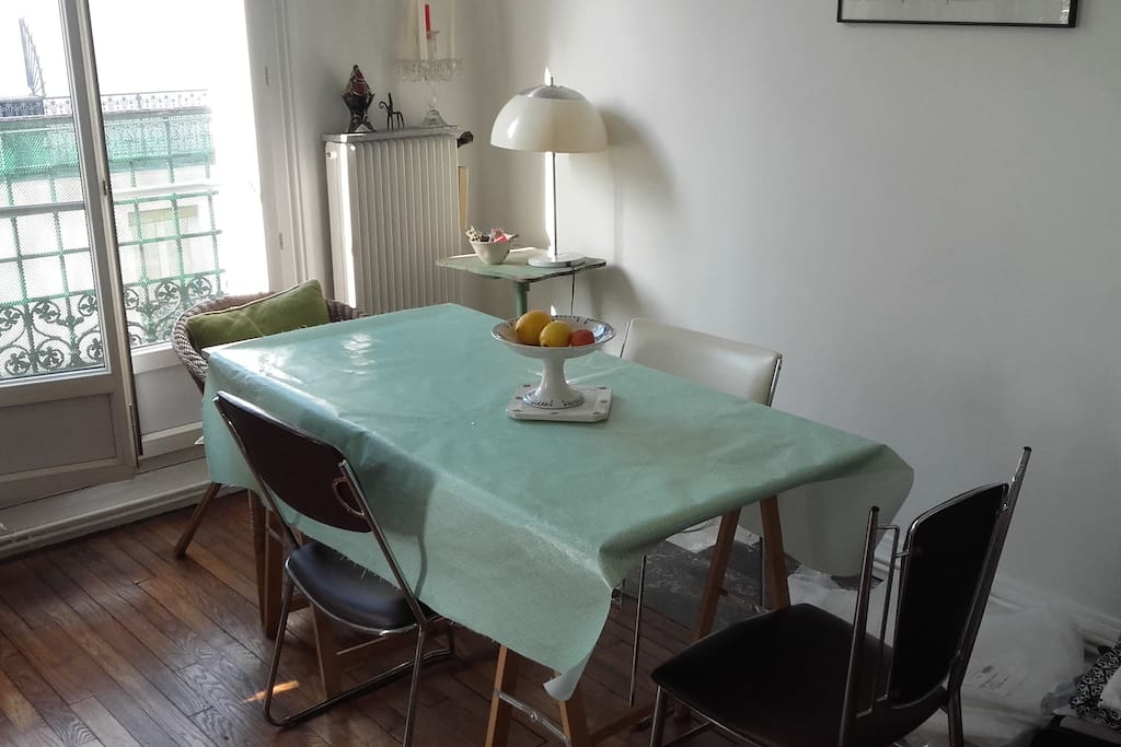 La partie dejeuner/dîner
